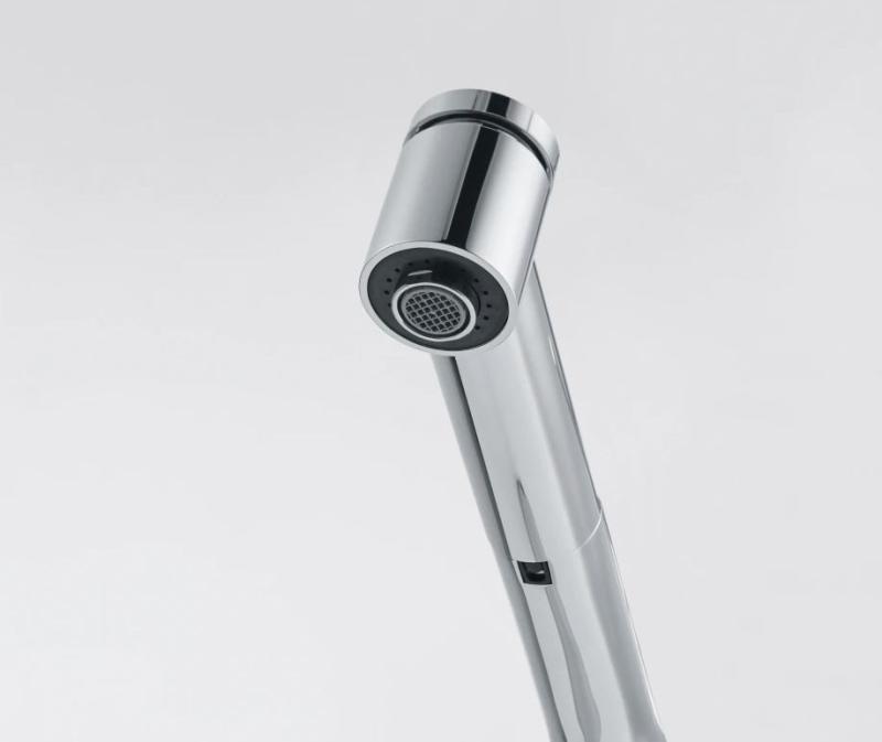 Franke Centro Кухненски смесител с издърпващ се душ, хром 115.0600.131