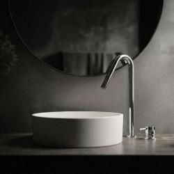 Waterevolution Flow 2-отворен смесител за умивалник, хромиран, с висок V 120 mm излив T1122V01