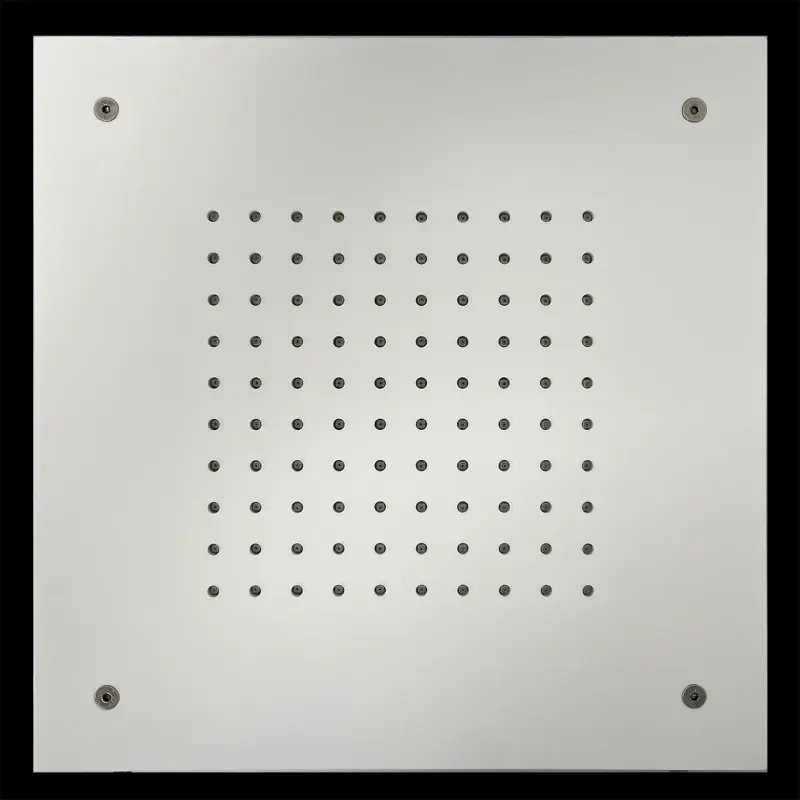 SB Rubinetterie мат бял кориан солидна повърхност вграден квадратен душ за дъжд вграден душ за таван 50cm 1208954084