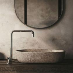 Waterevolution Flow 2-отворен смесител за умивалник с висок излив 222 хром T122H01