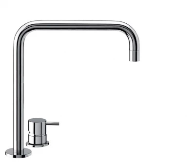 Waterevolution Flow 2-отворен смесител за умивалник с висок излив 222 хром T122H01