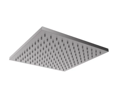 SB Square 316 Душова глава за дъжд 30x30см, масивна от 316 неръждаема стомана, матирана