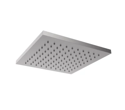 SB Square 316 Душова глава за дъжд 20x20cm масивна 316 неръждаема стомана с четка