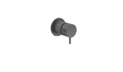 Вграден спирателен кран за вода Waterevolution Flow PVD Gun Metal T143GME