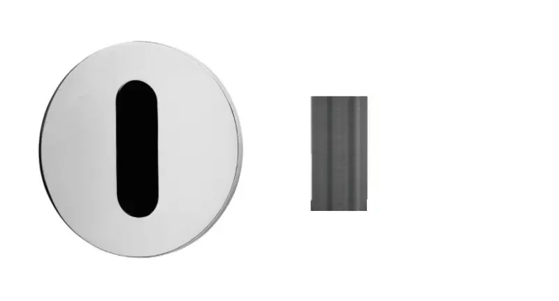 Вградена мивка Waterrevolution Flow с инфрачервен сензор, захранвана от мрежата, в цвят PVD пушка метал T118EEGME