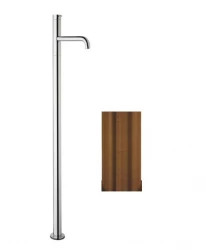 Waterevolution Flow стоящ смесител за мивка PVD Четкан Мед T113CPE