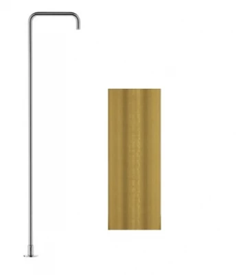 Waterevolution Flow стоящ месингов смесител за умивалник с четка T1676LE