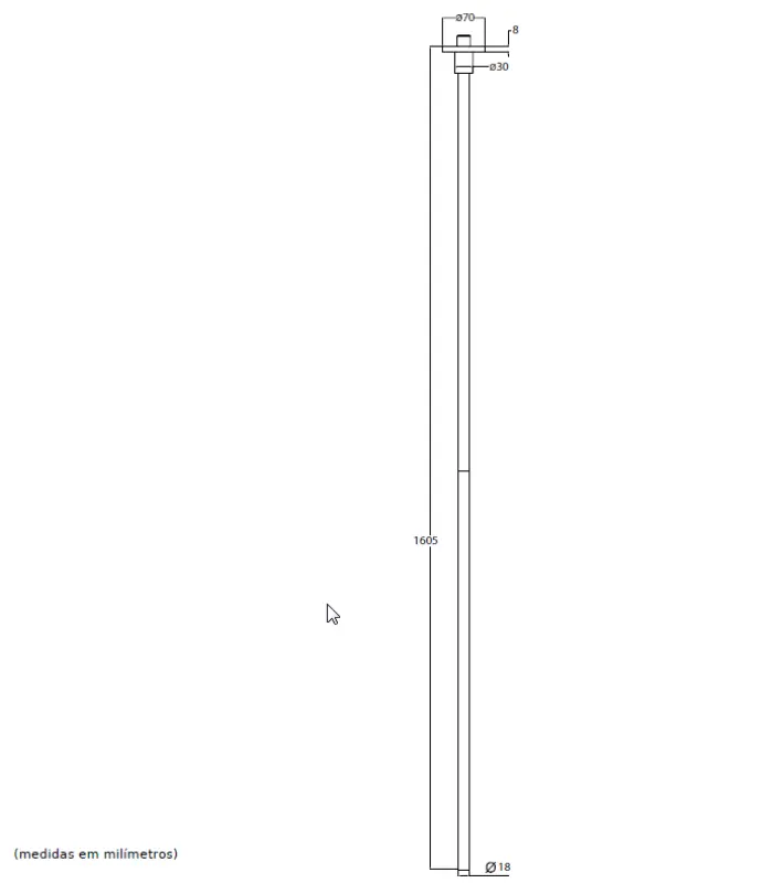 Waterevolution Flow таванен смесител за мивка с PVD покритие от четкан мед T1678CPE