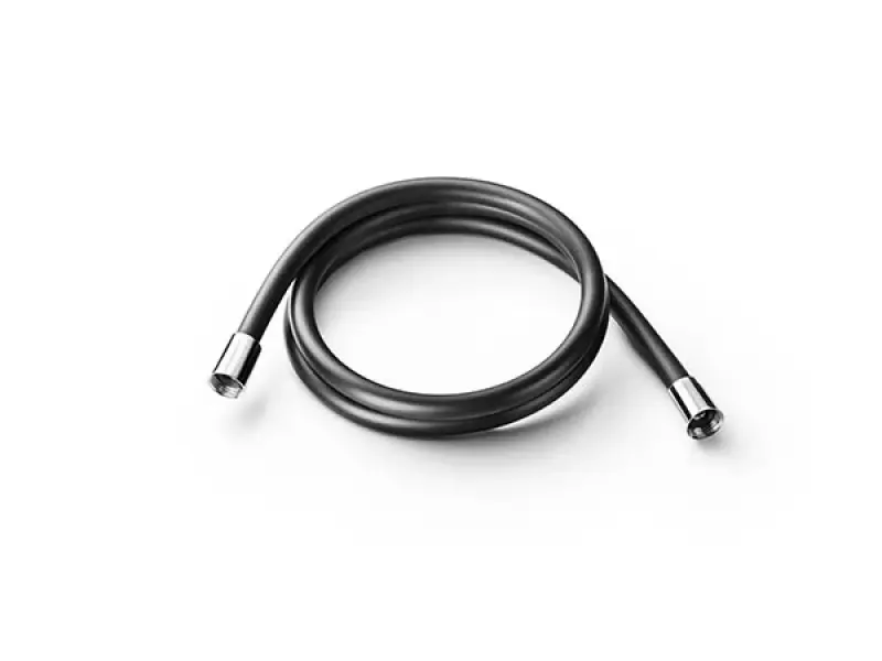 SB кръгъл душ комплект вграден мат черен цялостно