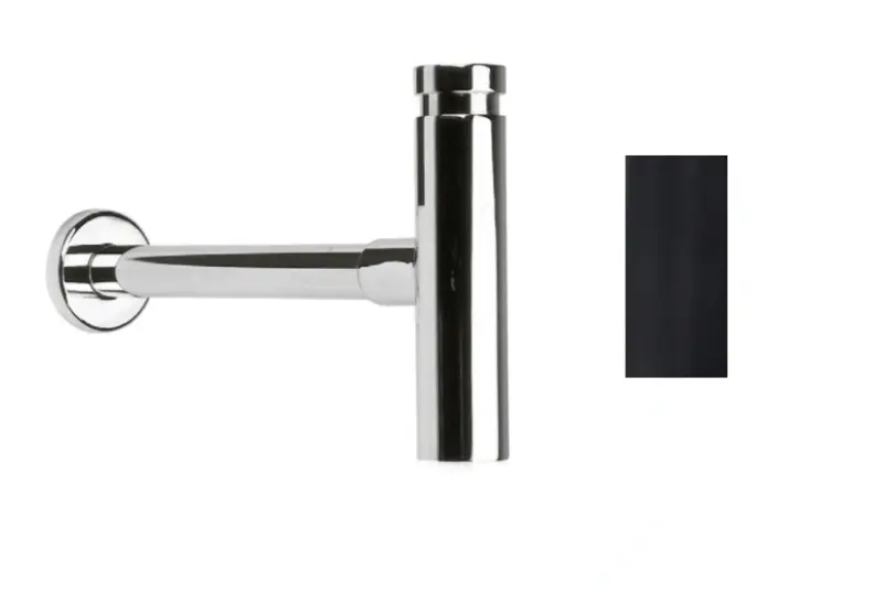 Waterevolution Flow дизайн сифон черен M199SIF1PR