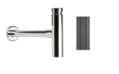 Дизайн на сифон за вода от WaterEvolution Flow PVD Gun Metal M199SIF1GME