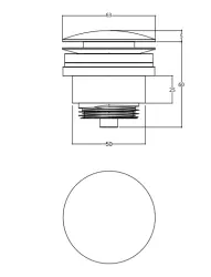 Водна революция Flow сифон 1.1/4 хром M199VAL101