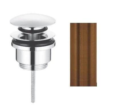 Waterevolution Flow източващ щепсел 1.1/4 PVD четка Мед M199VAL1CPE