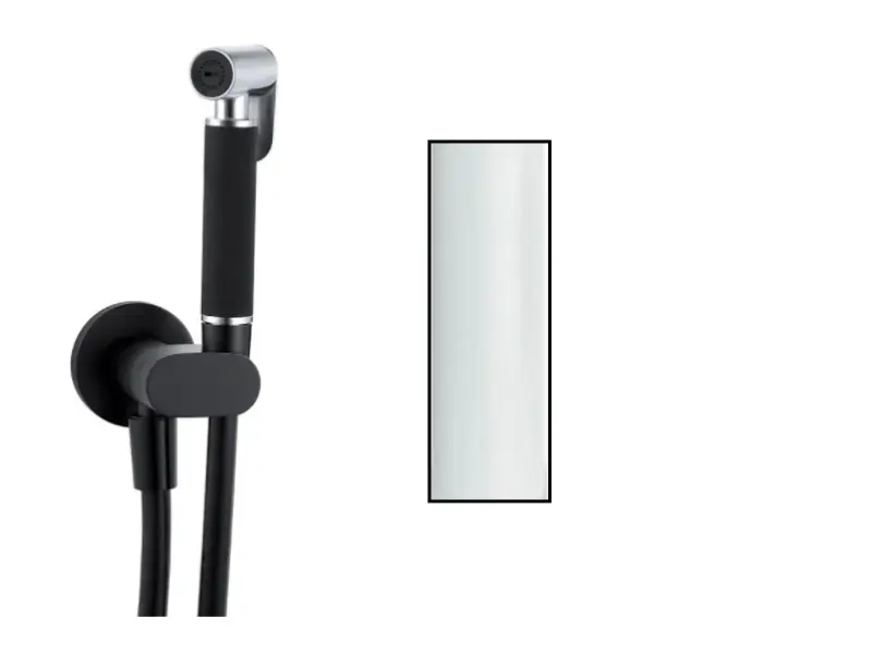 Водна революция Комплект за биде душ Flow в бяло T1626BR