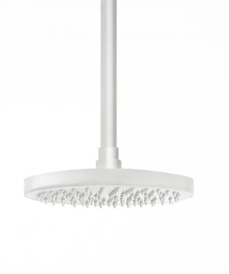 Waterevolution Flow душ за глава 250 mm с таванно свързване, матово бял T164225BR