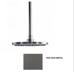 Водна революция Flow душ глава 250mm със стенен монтаж PVD Gun Metal T164225GME