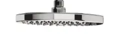 Водна революция Flow душ глава 250mm матово черно T164325PR