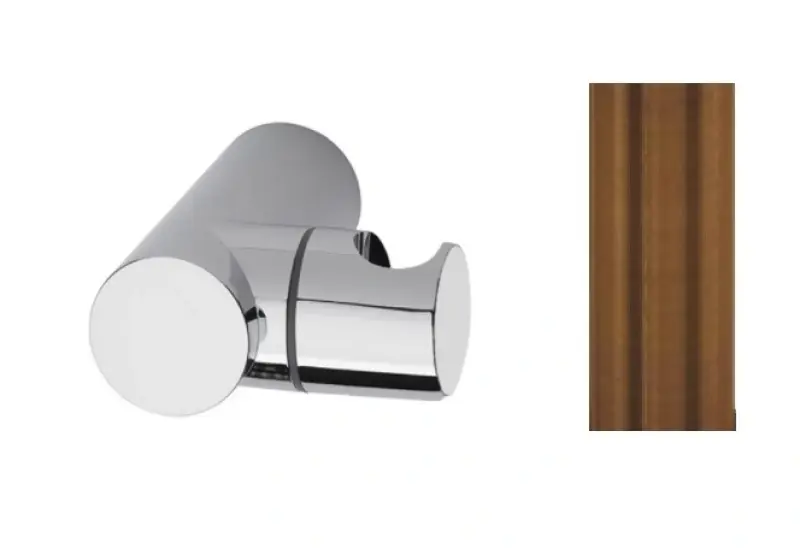 Waterevolution Flow регулируем държач за ръчен душ PVD четка от мед T1623CPE