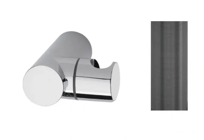 Водна революция Flow регулируема държачка за ръчен душ GME Gun Metal T1623GME