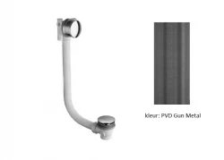 Водна революция преливна вана с комбинирано пълнене PVD Gun Metal B1ENCHGME
