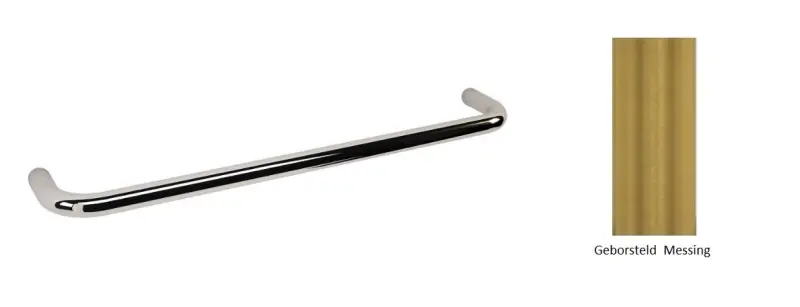 Водна революция държач за кърпи 35см Четкан месинг A111LE