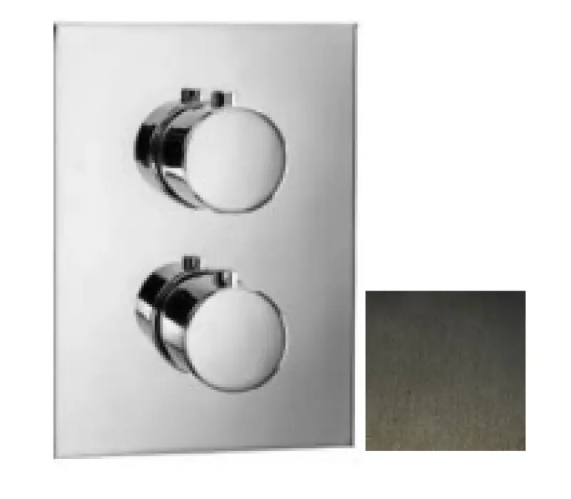 SB универсална вградена термостатна кран с 2 изхода PVD пушка метал 1208955161