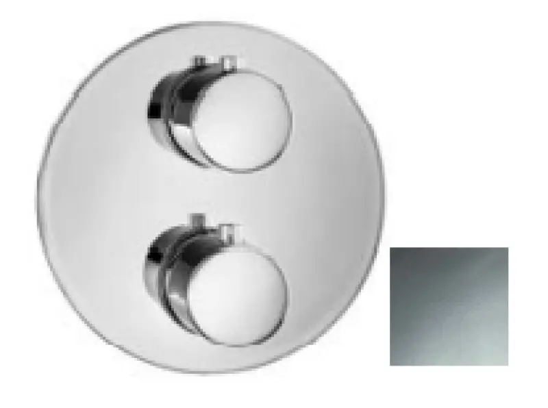 SB Универсална вградена термостатна чешма с 2 изхода хром 1208955162