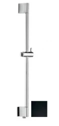 SB Rubinetterie Universale плъзгаща се лента 90cm с водоподаване мат черно 1208955229