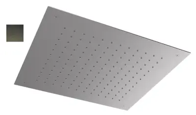 SB Square 316 Вграден душ с дъждовен ефект 50x50cm PVD пушка метал 1208955323