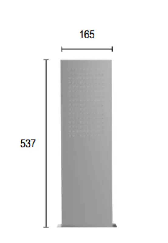 SB Square 316 Душ с дъждовен ефект със стенна връзка, основен душ PVD гън метал 1208955335