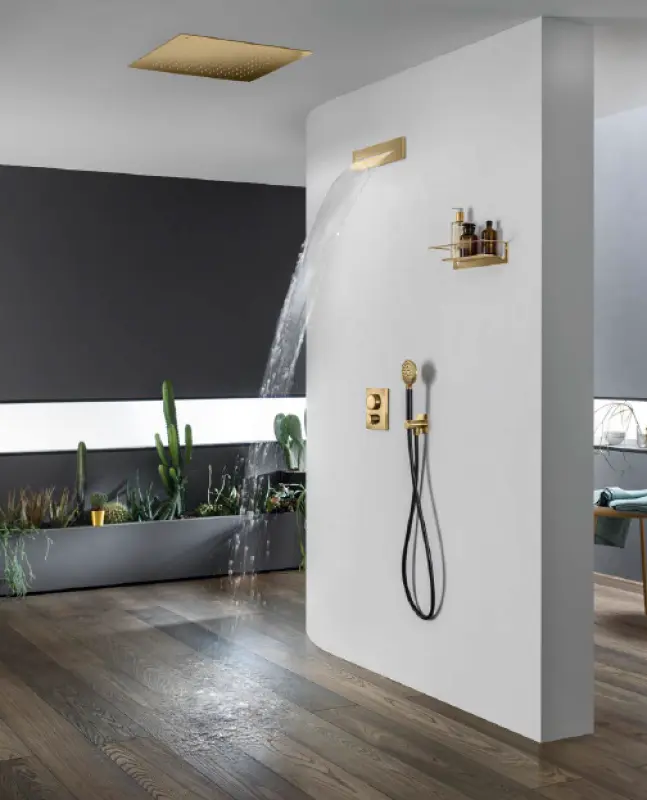 SB 316 Вграден водопад за вана, напълно изработен от неръждаема стомана 1208955339