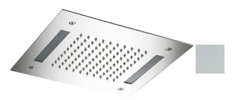SB Easy Chromotherapy Вграден душ за хромотерапия 30x30см мат бял 1208955429
