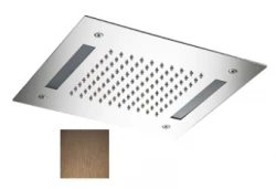 SB Easy Вграден душ за дъжд 30x30cm PVD Мед с осветление 1208955441