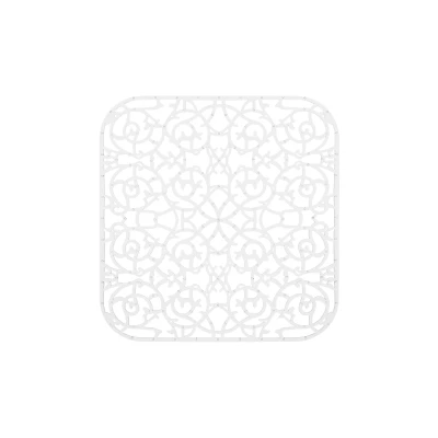 Aquadesign Квадратен протектор за мивка, прозрачен 275x265mm