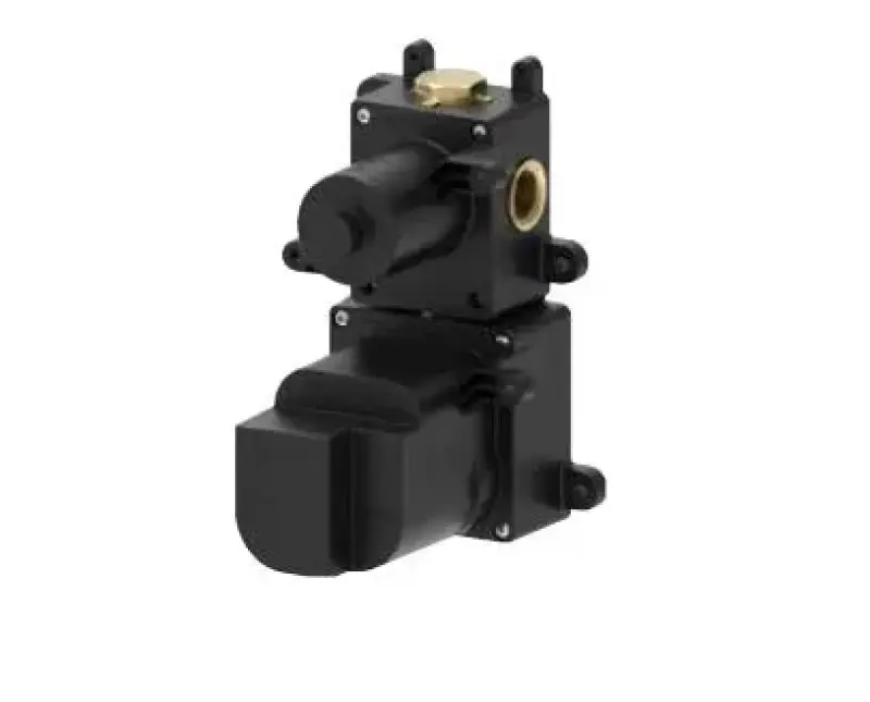 SB кръгъл комплект за душ от матиран неръждаема стомана 316 за вграждане, комплект