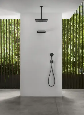 SB Rubinetterie Душ за дъжд Eco Air, спестяващ вода, квадратен, хром, 20x20см 1208955528