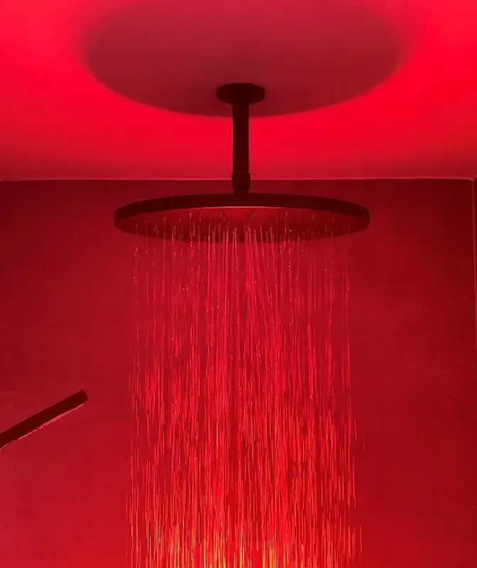 SB Round Душ глава душ пластмасов 30 см Мат Черно 1208955613