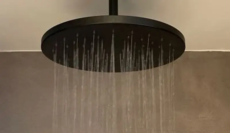 SB Round Душ глава душ пластмасов 30 см Мат Черно 1208955613