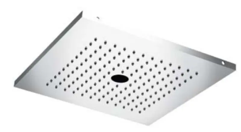 SB вграден Душ с дъжд с въртящ се поток 38см квадратен, напълно изработен от неръждаема стомана 1208955626