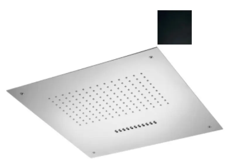 SB Wave Изкушение вграден душ с две струи, матово черно 1208955683