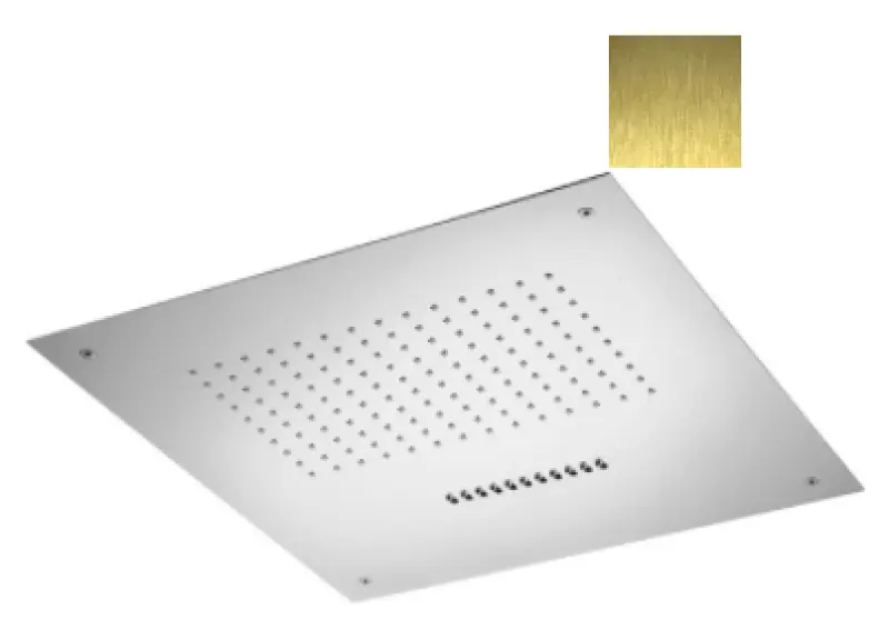 SB Wave Изкушение Вграден душ с два струя PVD Злато 1208955687