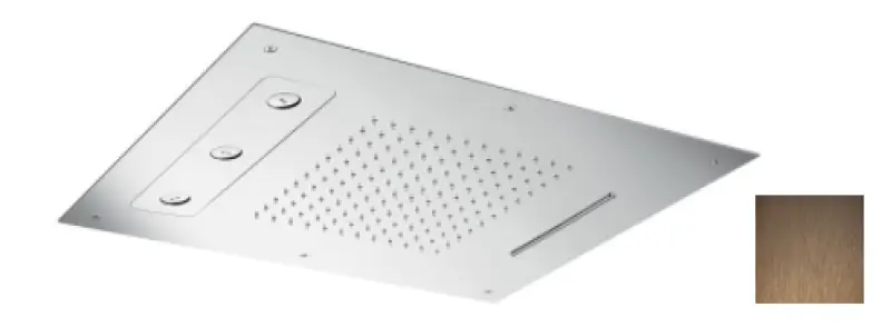 SB Spin Изкушение Вграден душ с дъждовен ефект, 3-струен, PVD Мед 1208955690