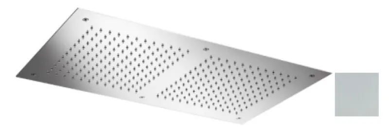 SB Изкушение вграден душ за дъжд правоъгълен 700x380mm Мат Бял 1208955702