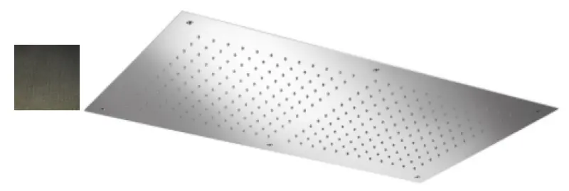 SB Temptation Вграден душ за дъжд, правоъгълен 900x500mm PVD Gun Metal 1208955714