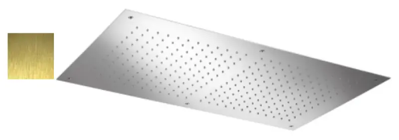 SB Temptation Вграден дъждовен душ правоъгълен 900x500mm PVD Злато 1208955715