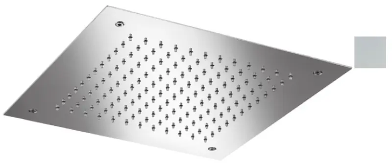 SB Temptation Вграден душ за дъжд квадратен 38x38cm Мат Бял 1208955762