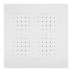 SB Соблазн вграден душ за дъжд квадратен 50x50cm мат бял 1208955777