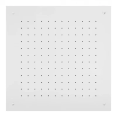 SB Соблазн вграден душ за дъжд квадратен 50x50cm мат бял 1208955777