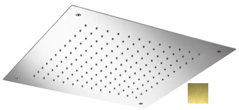 SB Изкушение вграден душ за дъжд квадратен 50x50cm PVD злато 1208955780
