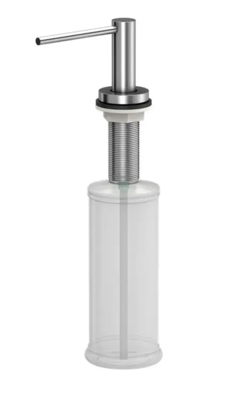 Quadri Swindon Luxe Вграден диспенсър за сапун от неръждаема стомана, пълни се отгоре 1208956048